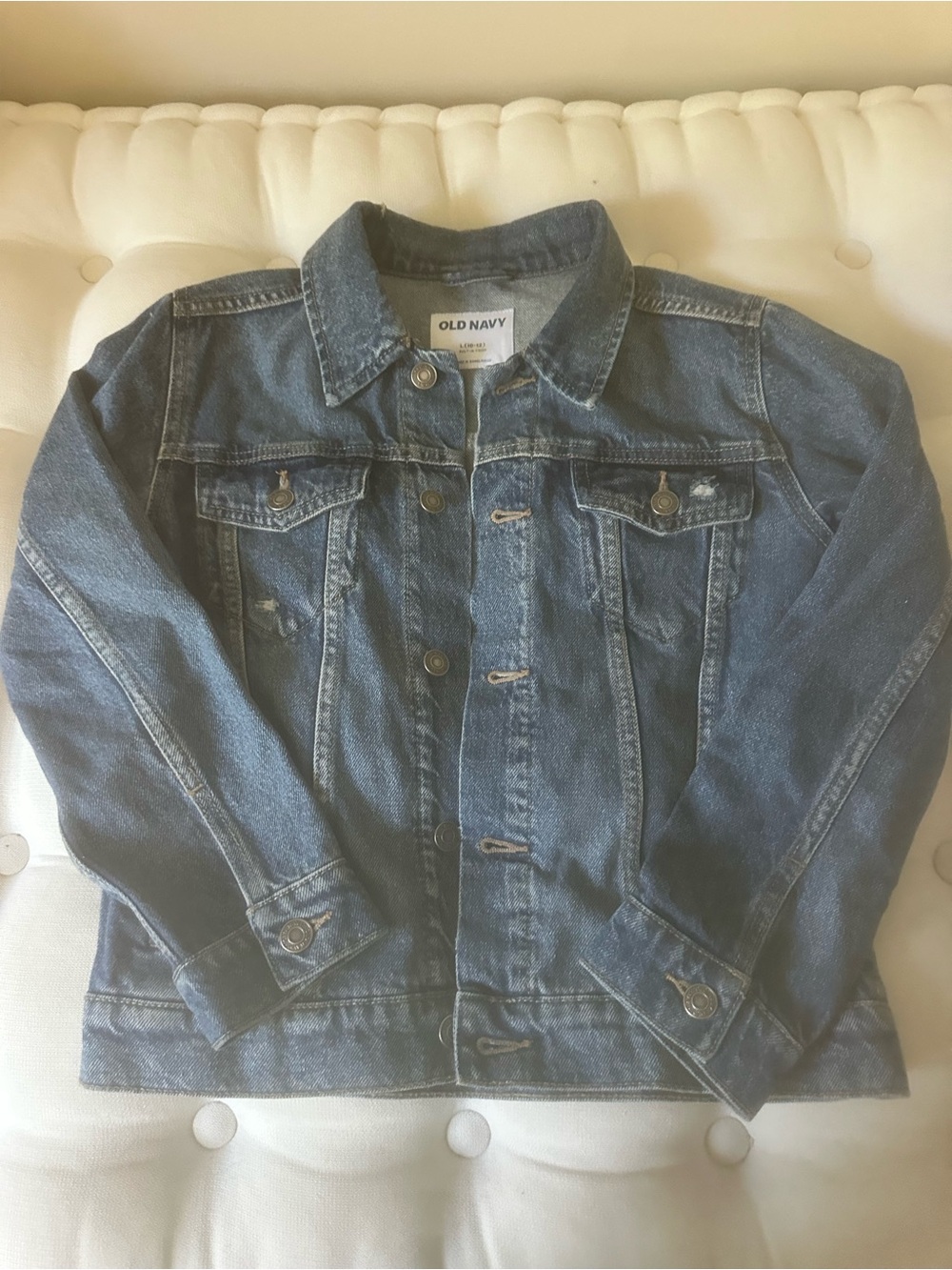 Old Navy Kids Denim Jean Jacket in Medium Blue